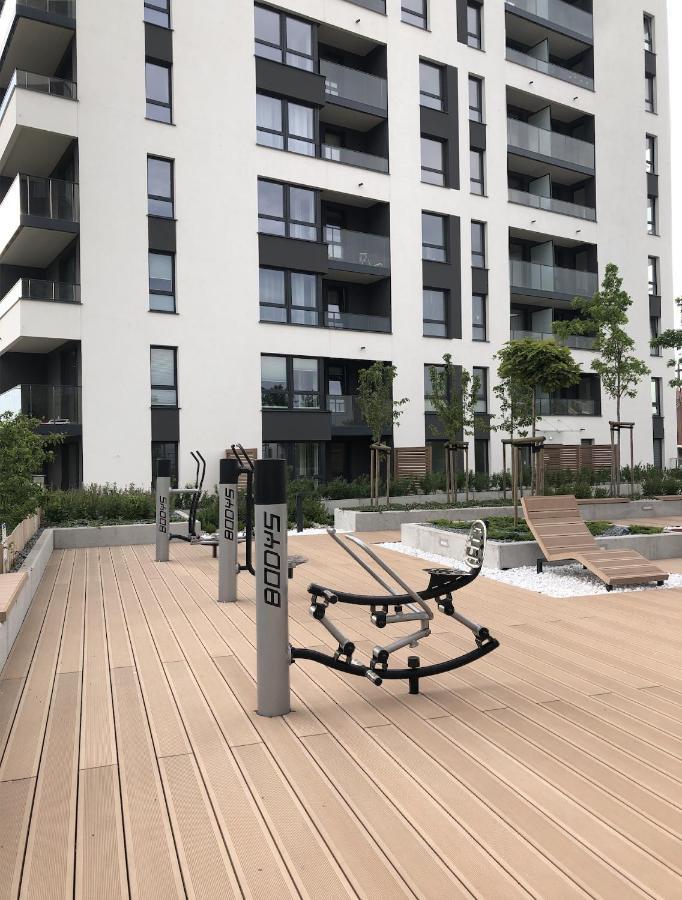 Baltic Premium Apartment Z Klimatyzacja Zaspa Vvita Gdansk Bagian luar foto