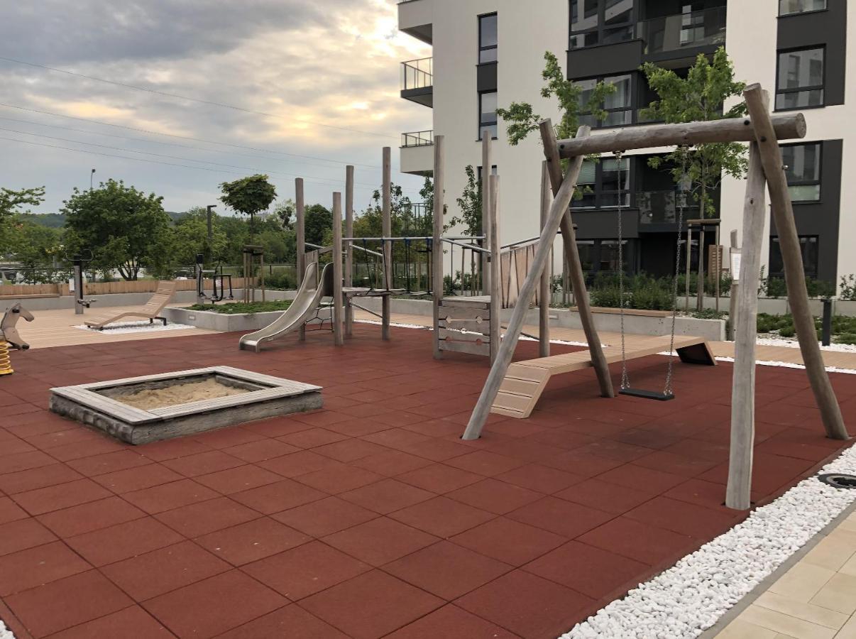 Baltic Premium Apartment Z Klimatyzacja Zaspa Vvita Gdansk Bagian luar foto